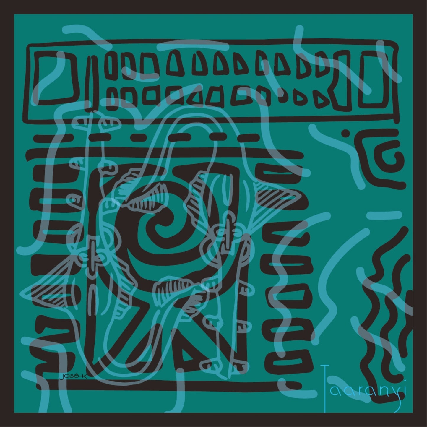 Akan - Silk Pocket Square