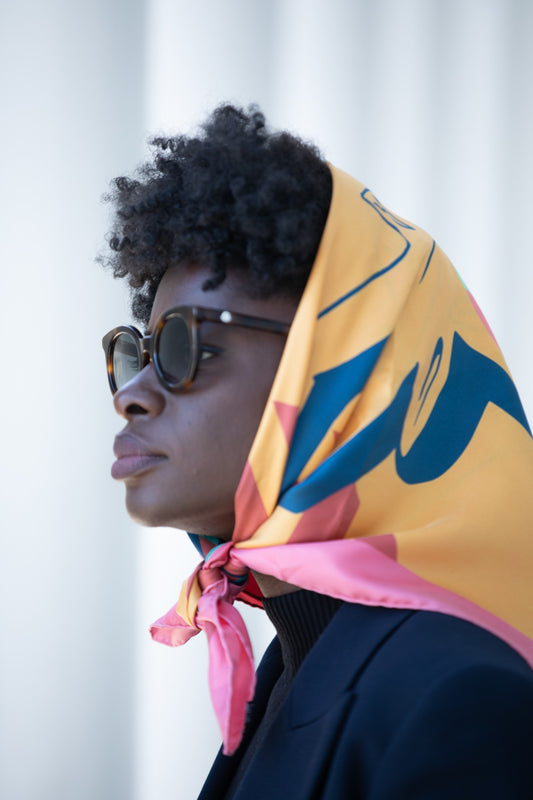 Bakwélé - Soie 90cm