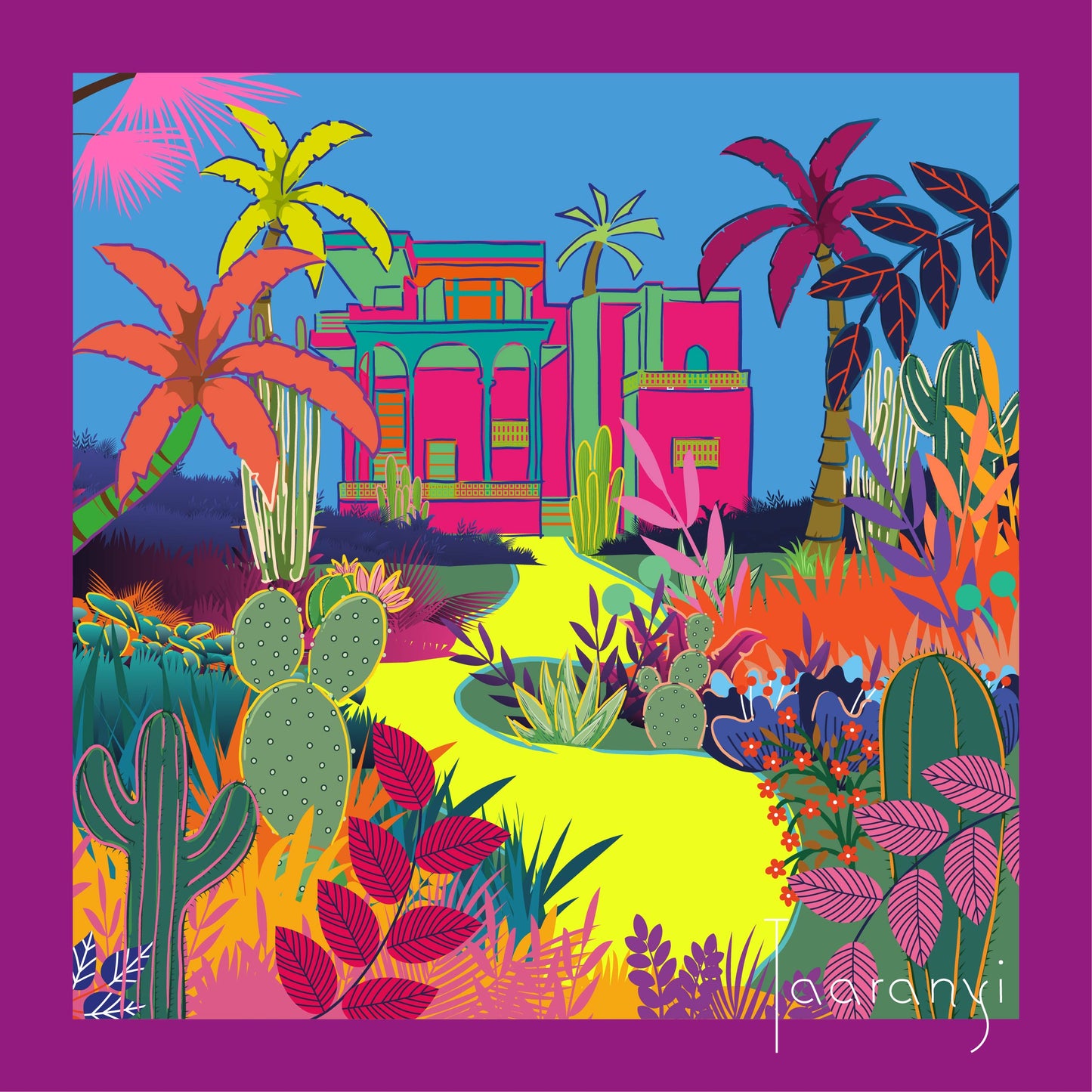 Majorelle - Soie 45cm