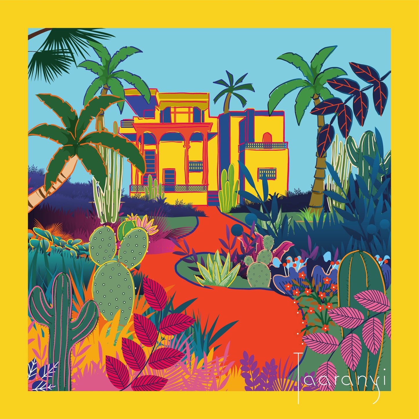 Majorelle - Soie 45cm