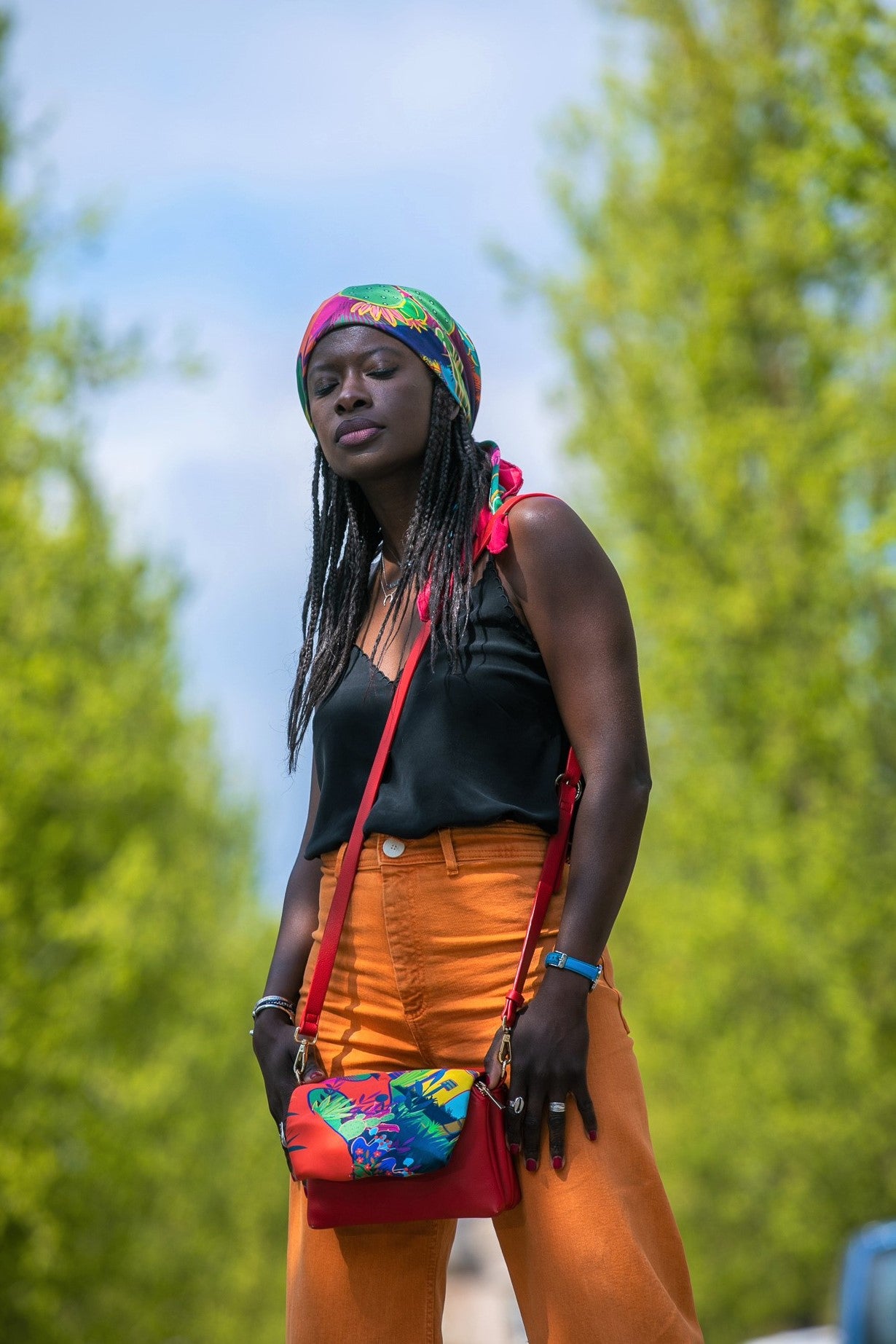 Majorelle - Soie 90cm