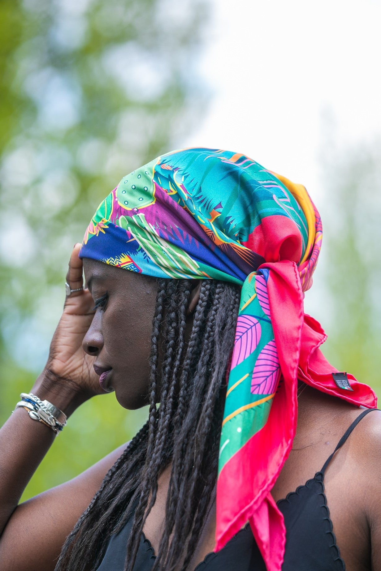 Majorelle - Soie 90cm