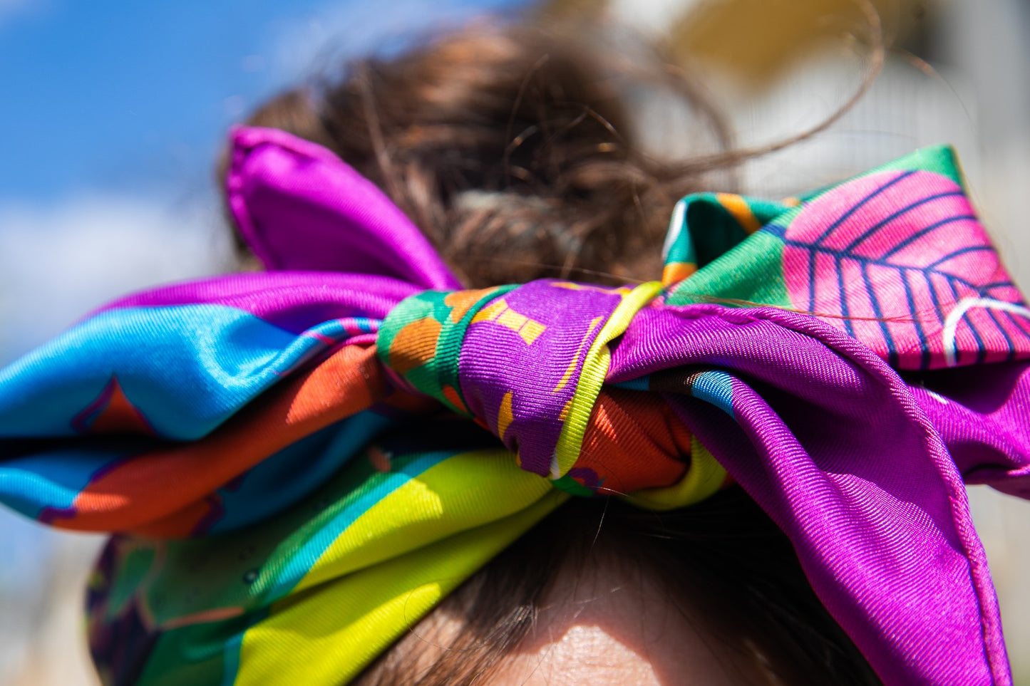 Majorelle - Soie 90cm