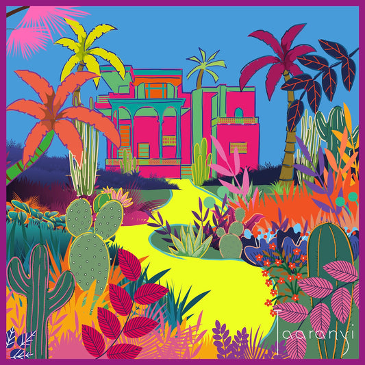 Majorelle - Silk 90cm